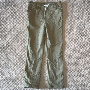 Old Navy fleece-lined khaki pants 4t